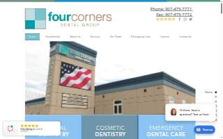 Four Corners Dental Group Fairbanks website
