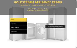 Goldstream Appliance Repair of Ester website