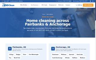 HD Clean website