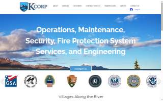 KCorp Technology Services website