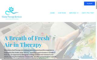 Nisma Therapy Services of College website