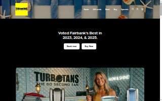 Turbo Tans Tanning Salon website