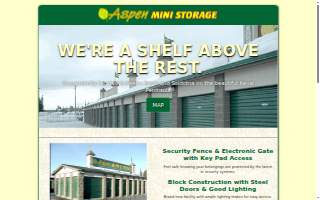 Aspen Mini Storage website