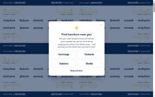 Bailey's Furniture of Cooper Landing website