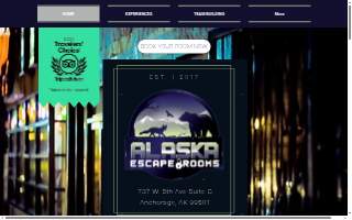 Alaska Escape Rooms of Copper Center website