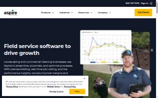 Aspire Digital Solutions website