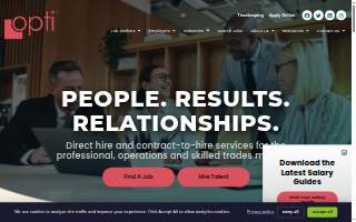 Opti Staffing Group of Copper Center website
