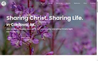 Cordova Community Baptist Church website