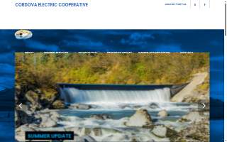 Cordova Electric Cooperative website