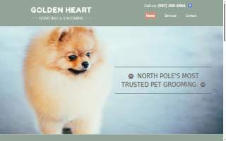 Golden Heart Boarding & Grooming of Craig website