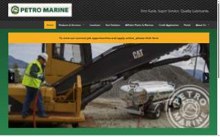 Petro Marine Services website