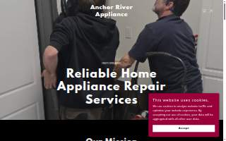 Anchor River Appliance Repair of Crooked Creek website