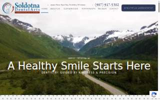 Soldotna Dental Arts of Crooked Creek website