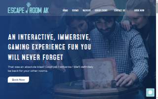 Escape Room AK of Deering website