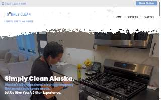 Simply Clean Alaska of Deering website