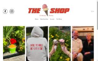 The Ice Cream Shop of Deering website