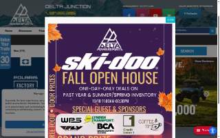 Delta Powersports website