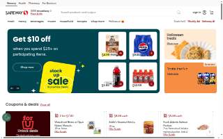 Safeway Bakery website