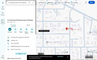 Consulting Professionals of Alaska website