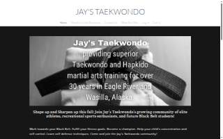 Jays Taekwondo of Eagle website