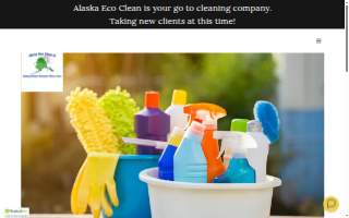 Alaska Eco Clean L.L.C. Residential & Commercial Cleaning Service of Eagle River website