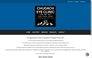 Chugach Eye Clinic of Eagle River website