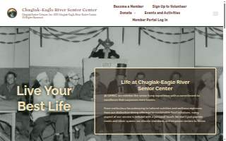 Chugiak Senior Citizens, Inc. DBA Chugiak-Eagle River Senior Center website