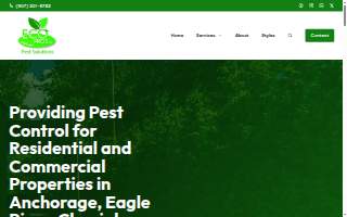 Eco Pros Pest Solutions website