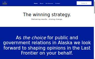 Influence Alaska website
