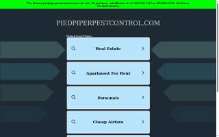 Pied Piper Pest Control of Eagle River website