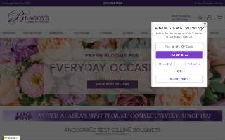 Bagoy's Florist & Home of Eek website