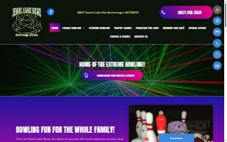 Jewel Lake Bowling Center of Eek website