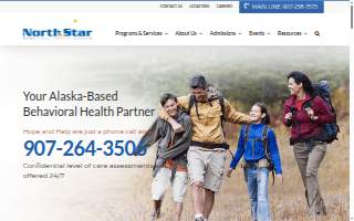 North Star Behavioral Health website