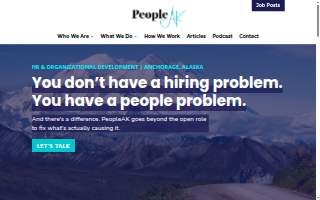 PeopleAK of Eek website