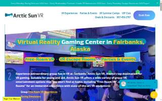 Arctic Sun VR of Eielson Afb website