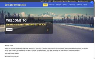 North Star Driving School website