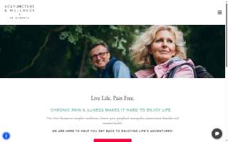 Acupuncture & Wellness of Cordova website
