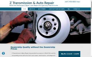 Z Transmission & Auto Repair of Ekwok website