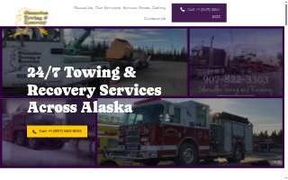 Glennallen Towing and Recovery of Elfin Cove website