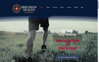 Precision Health Alaska of Emmonak website
