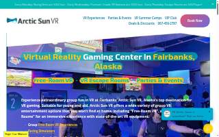 Arctic Sun VR of Ester website
