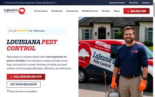 Bliss Construction website