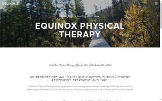 Equinox Physical Therapy website