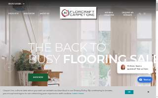 Florcraft Carpet One Floor & Home website