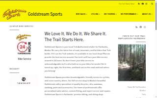 Goldstream Sports website
