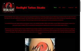The RedLight Tattoo Studio of Ester website