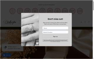 Bishops Jewelry Gallery website