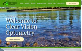 Clear Vision Optometry of Fairbanks website