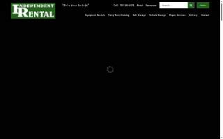 Independent Rental of Fairbanks website