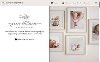 Jana Butman Photography of Fairbanks website
